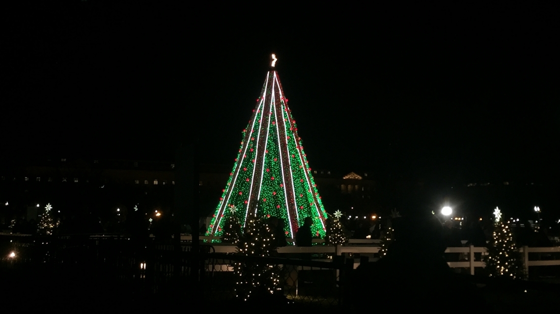 The 2018 National Christmas Tree in D.C.